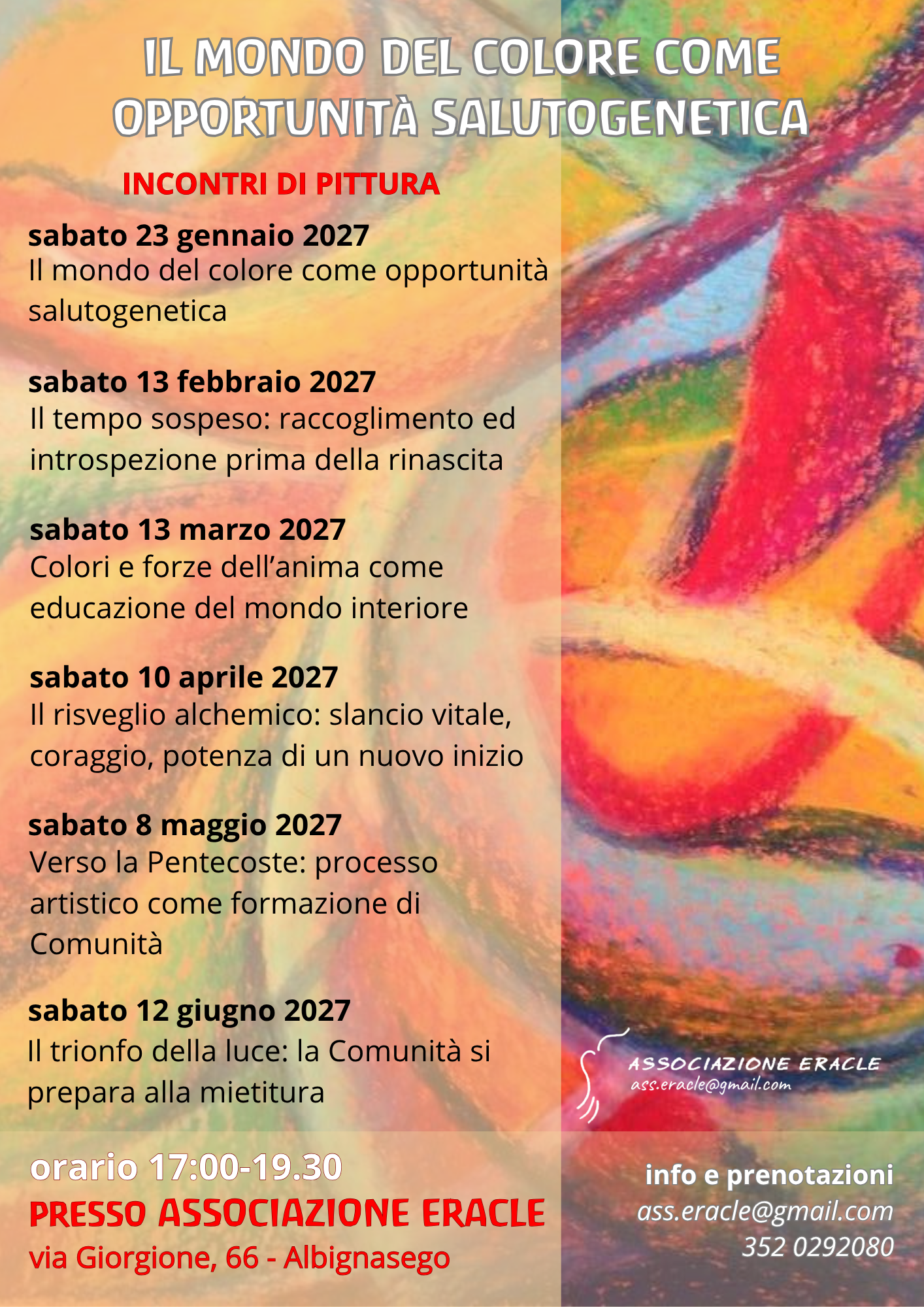 il mondo del colore come percorso salutogenetico